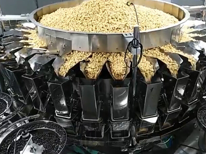 燕麦片精准配方包装流水线客户现场